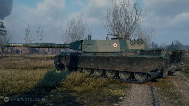 Танк Fantôme из микропатча 2.1_8 в World of Tanks