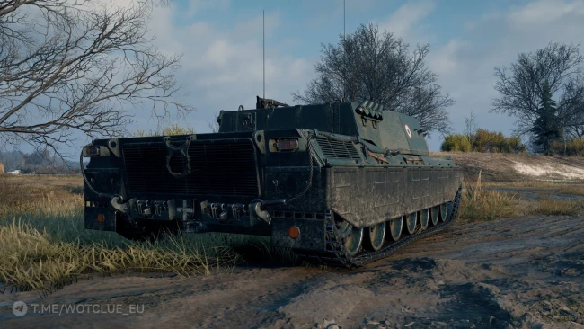 Танк Fantôme из микропатча 2.1_8 в World of Tanks