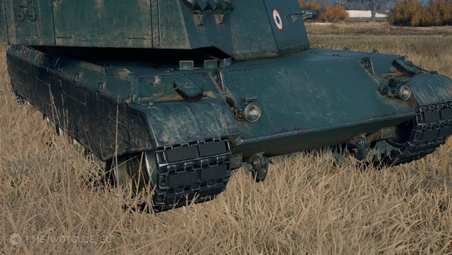 Танк Fantôme из микропатча 2.1_8 в World of Tanks