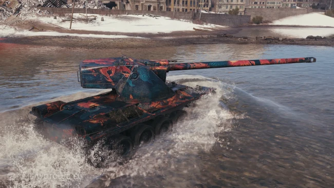 2D-стиль «Царствование огненного коня» из обновления 2.1.1 в World of Tanks