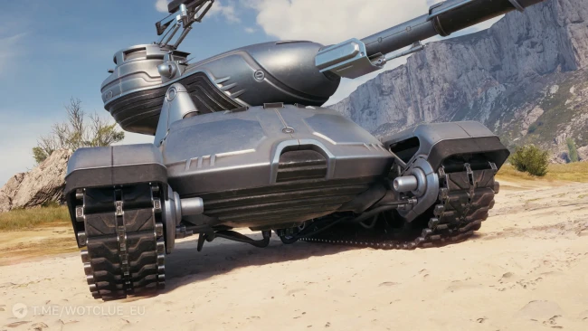 Скриншоты танка Peacekeeper из Боевого пропуска: RoboCop в World of Tanks