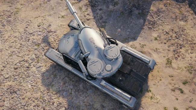 Скриншоты танка Peacekeeper из Боевого пропуска: RoboCop в World of Tanks