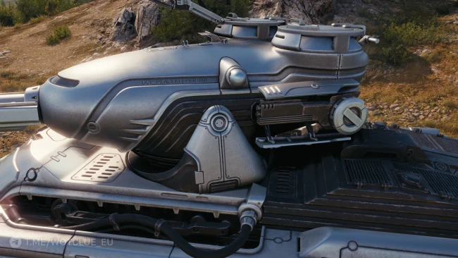 Скриншоты танка Peacekeeper из Боевого пропуска: RoboCop в World of Tanks