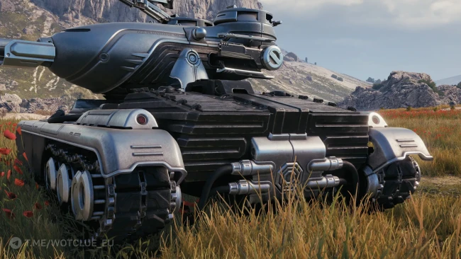 Скриншоты танка Peacekeeper из Боевого пропуска: RoboCop в World of Tanks