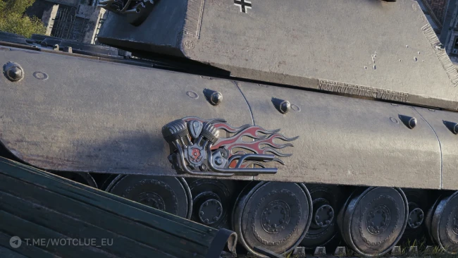 3D-объект «Огненный двигатель» в World of Tanks