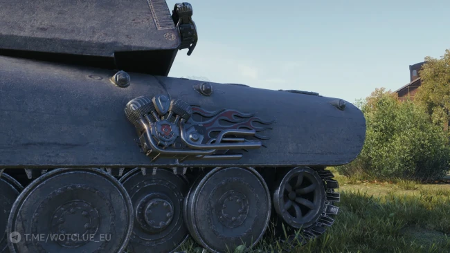 3D-объект «Огненный двигатель» в World of Tanks