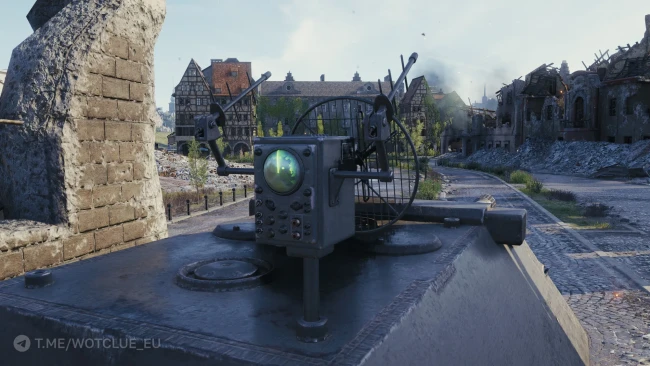 3D-объект «Контрразведывательный радар» в World of Tanks