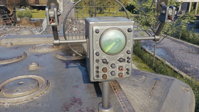 3D-объект «Контрразведывательный радар» в World of Tanks