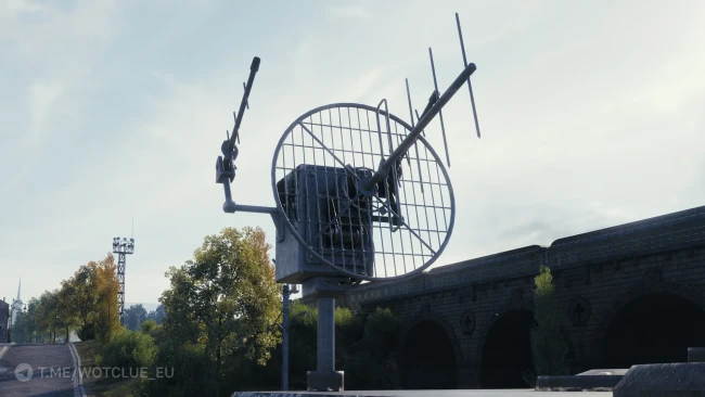 3D-объект «Контрразведывательный радар» в World of Tanks