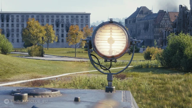 3D-объект «Прожектор» в World of Tanks