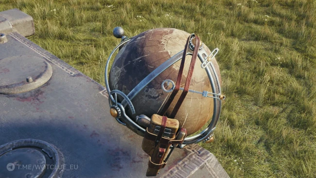 3D-объект «Глобус исследователя» в World of Tanks
