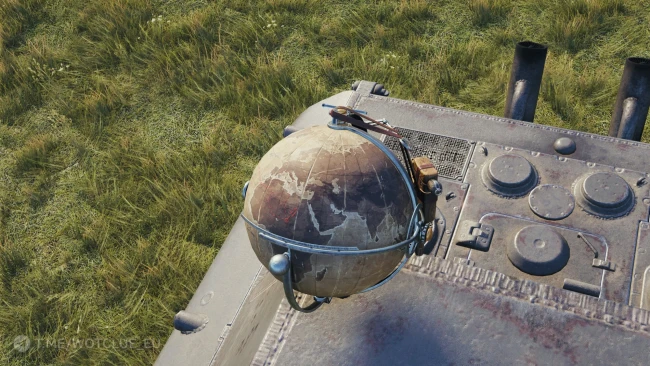 3D-объект «Глобус исследователя» в World of Tanks