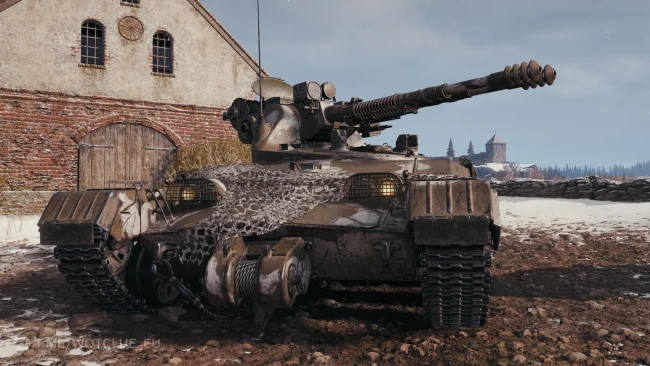 3D-стиль "Vz. 71 «Зима»" для танка Vz. 71 Tesák из 19 сезона Боевого пропуска в World of Tanks