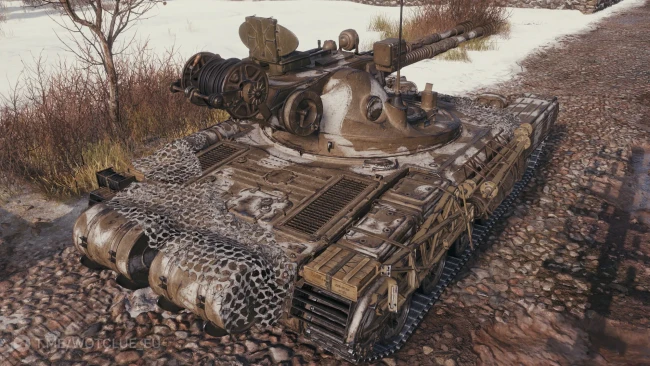 3D-стиль "Vz. 71 «Зима»" для танка Vz. 71 Tesák из 19 сезона Боевого пропуска в World of Tanks