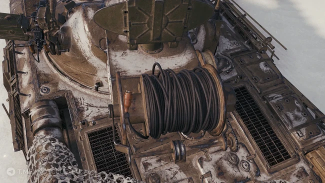 3D-стиль "Vz. 71 «Зима»" для танка Vz. 71 Tesák из 19 сезона Боевого пропуска в World of Tanks