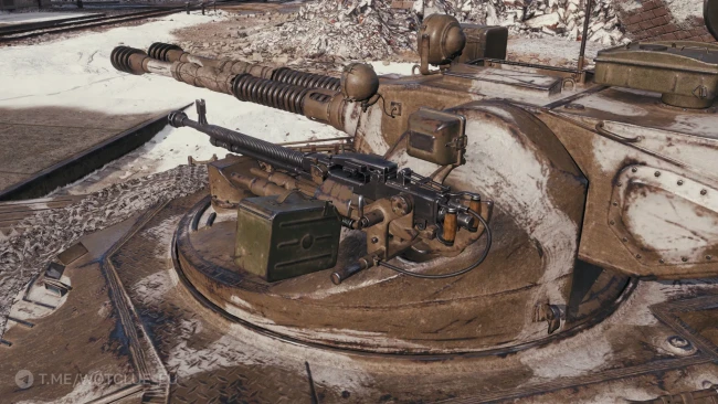 3D-стиль "Vz. 71 «Зима»" для танка Vz. 71 Tesák из 19 сезона Боевого пропуска в World of Tanks