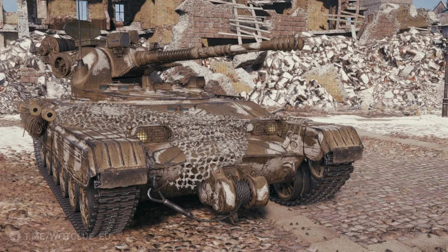 3D-стиль "Vz. 71 «Зима»" для танка Vz. 71 Tesák из 19 сезона Боевого пропуска в World of Tanks