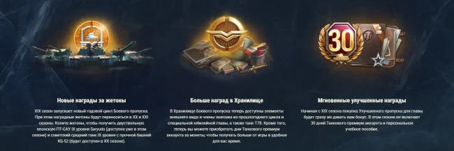 Подробности 19 сезона Боевого пропуска в World of Tanks: Операция «Борей»