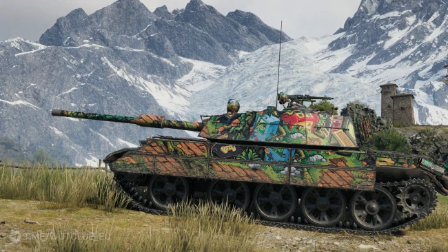 2D-стиль «Цифровые корни» из обновления 2.2 в World of Tanks