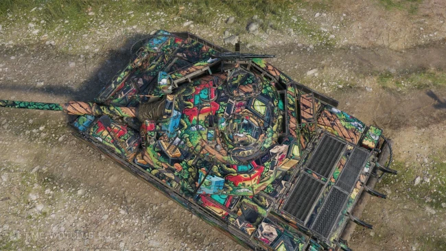 2D-стиль «Цифровые корни» из обновления 2.2 в World of Tanks