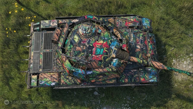 2D-стиль «Цифровые корни» из обновления 2.2 в World of Tanks