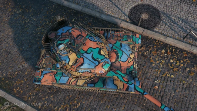 2D-стиль «Новатор маскировки» из обновления 2.2 в World of Tanks