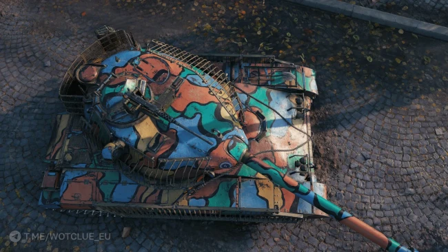 2D-стиль «Новатор маскировки» из обновления 2.2 в World of Tanks