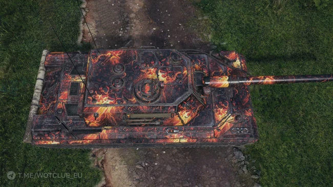 2D-стиль «Выкованный в пламени» из обновления 2.2 в World of Tanks