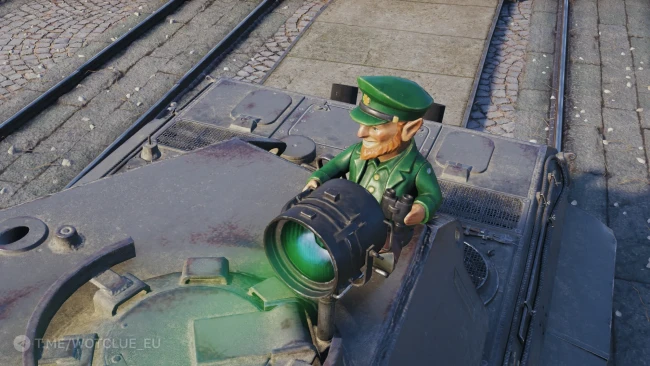 3D-объект «Фонарщик» в World of Tanks