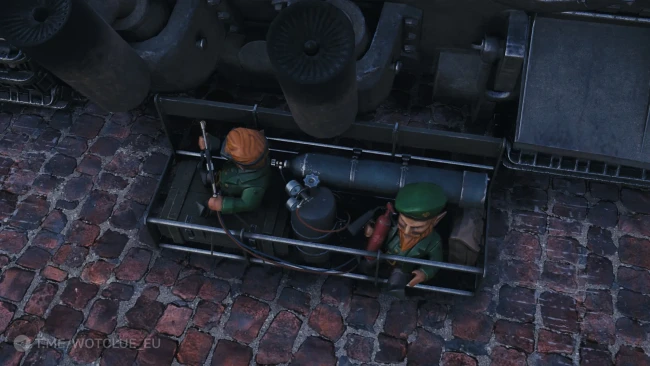 3D-объект «Электрод и автоген» в World of Tanks