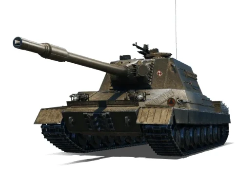 Польская ПТ-САУ 8 уровня Husarz на супертесте World of Tanks