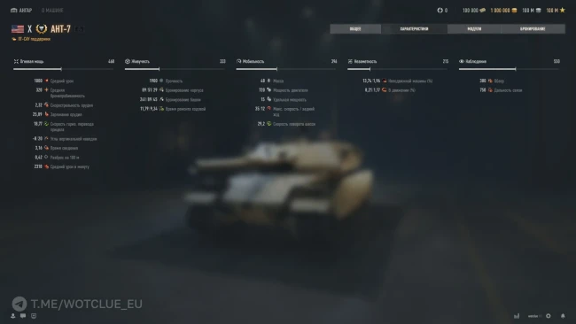 Американская ПТ 10 уровня AHT-7 на супертесте World of Tanks Американская ПТ 10 уровня AHT-7 на супертесте World of Tanks