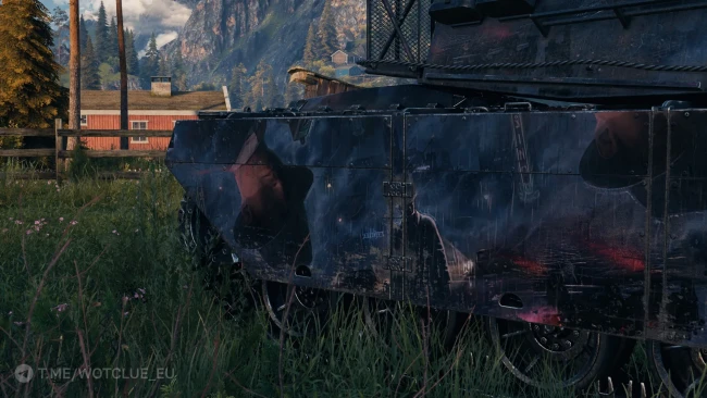 2D-стиль «Лост-Хэвен нуар» в World of Tanks 2D-стиль «Лост-Хэвен нуар» в World of Tanks