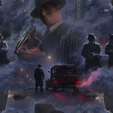 2D-стиль «Лост-Хэвен нуар» в World of Tanks 2D-стиль «Лост-Хэвен нуар» в World of Tanks