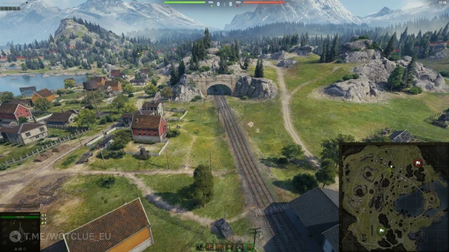 Изменение карты «Тихий берег» в обновлении 2.2.1 World of Tanks