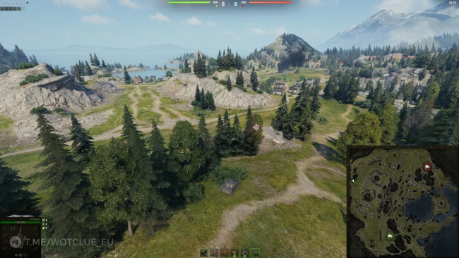 Изменение карты «Тихий берег» в обновлении 2.2.1 World of Tanks