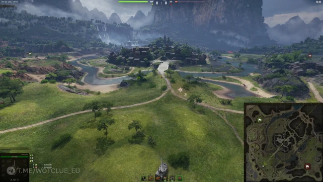 Изменение карты «Жемчужная река» в обновлении 2.2.1 World of Tanks