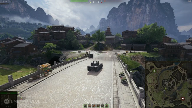 Изменение карты «Жемчужная река» в обновлении 2.2.1 World of Tanks