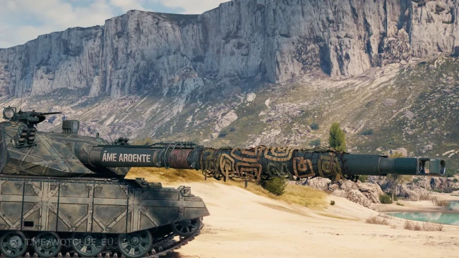 Уникальная кастомизация танка 11 лвл Fauteur в World of Tanks
