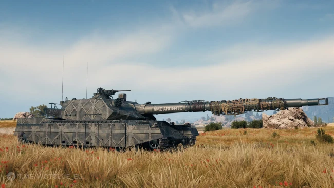 Уникальная кастомизация танка 11 лвл Fauteur в World of Tanks