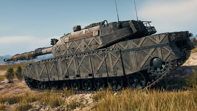 Уникальная кастомизация танка 11 лвл Fauteur в World of Tanks