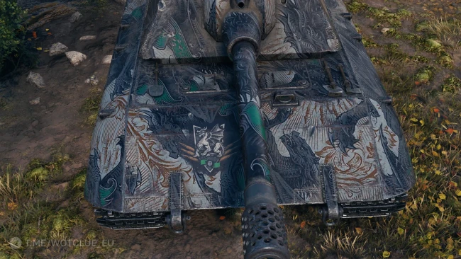 2D-стиль «Король драконов (нефритовый)» для Натиска в World of Tanks