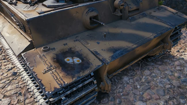 3D-стиль «Кампфгруппа Sandsturm» на прокачиваемого Tiger I в World of Tanks