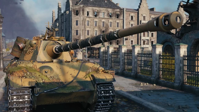 Историчный 3D-стиль «Цвайхундертцвельф» на прокачиваемую Panther в World of Tanks
