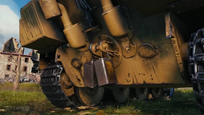 Историчный 3D-стиль «Цвайхундертцвельф» на прокачиваемую Panther в World of Tanks