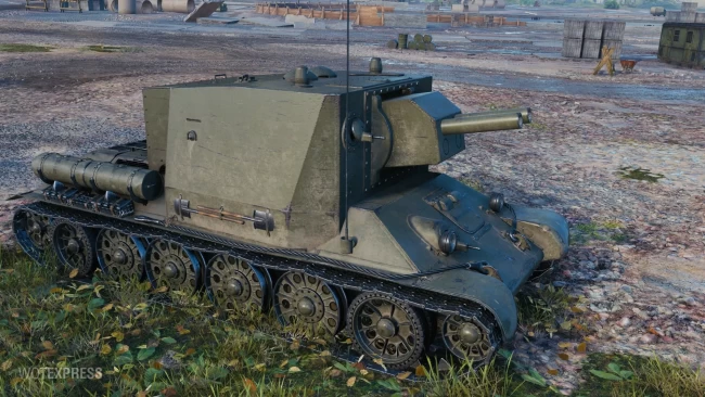 Скриншоты танка СУ-2-122 из обновления 1.19 World of Tanks