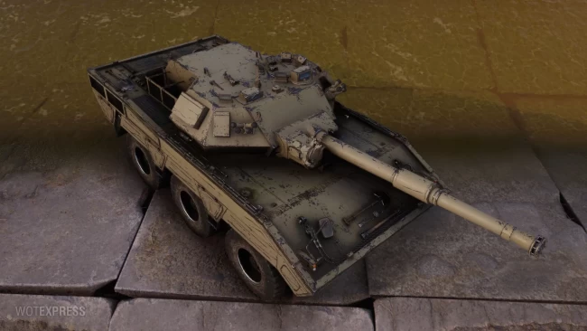Скриншоты танка GSOR 1010 FB из обновления 1.21 в World of Tanks