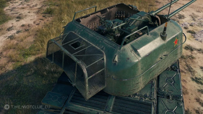 Скриншоты танка PGZ-70 из обновления 2.2.1 в World of Tanks
