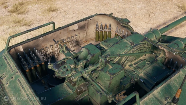 Скриншоты танка PGZ-70 из обновления 2.2.1 в World of Tanks