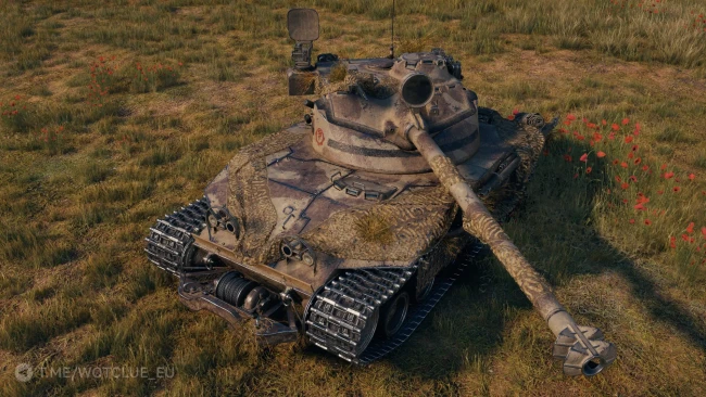3D-стиль «Фенек» на Bat.-Châtillon 25 t для 20 сезона Боевого пропуска в World of Tanks